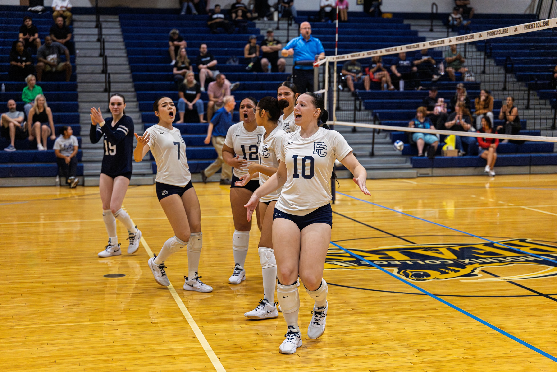 Phoenix College Wins Second Straight, Defeats South Mountain in Five Sets
